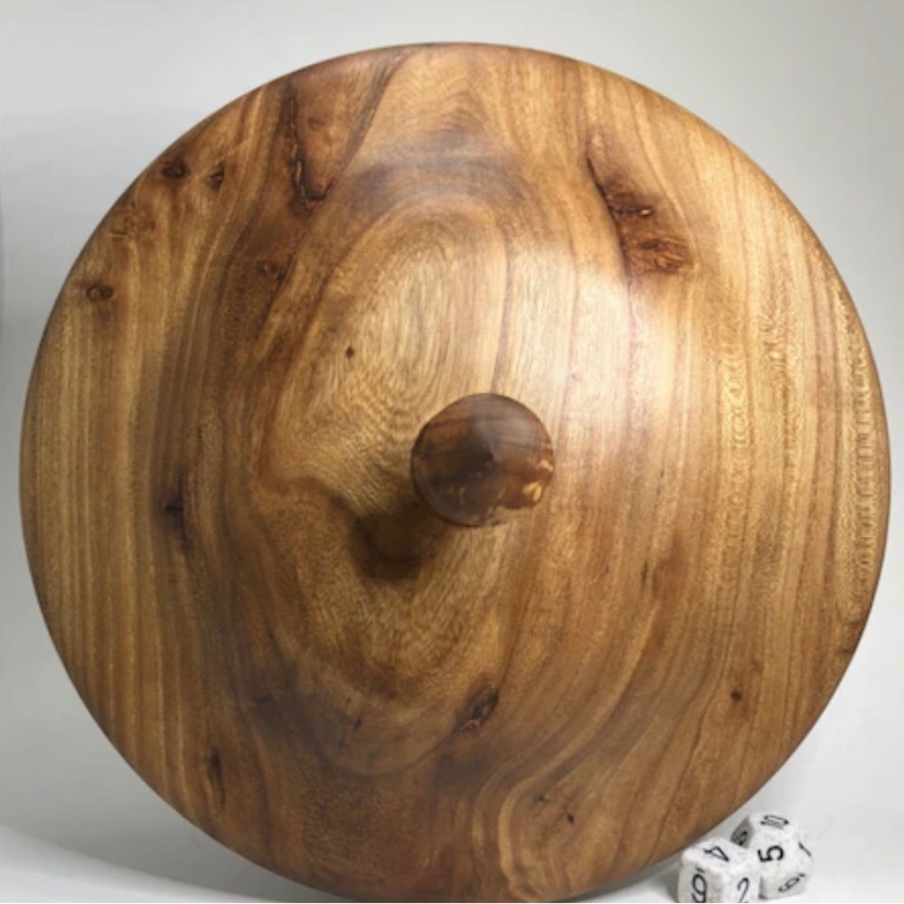 WOODEN BOWL SUGAR
